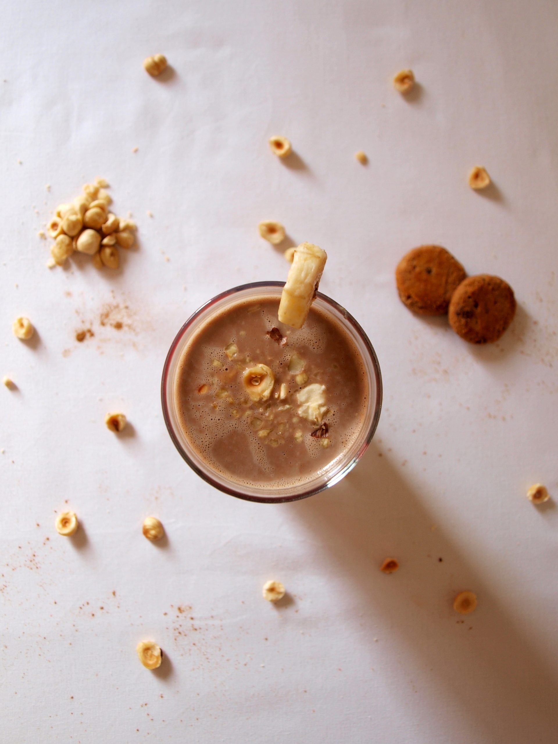 Batido vegano de chocolate